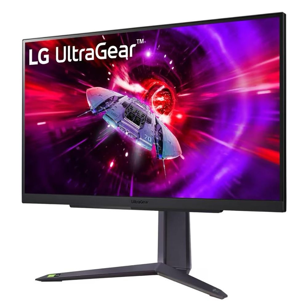 Монитор 27" LG UltraGear 27GR75Q-B IPS 2560x1440, 144 Гц, 1 мс, 16:9, 300 кд/м2, 2xHDMI, 1x3.5 мм, ч