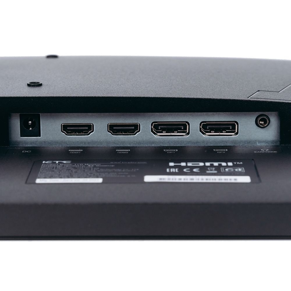 Монитор 23.8" KTC H24T09P IPS 1920x1080, 165 Гц, 1 мс, 16:9, 300 кд/м², 2xHDMI, 2xDP 1.2, 1x3.5 мм,