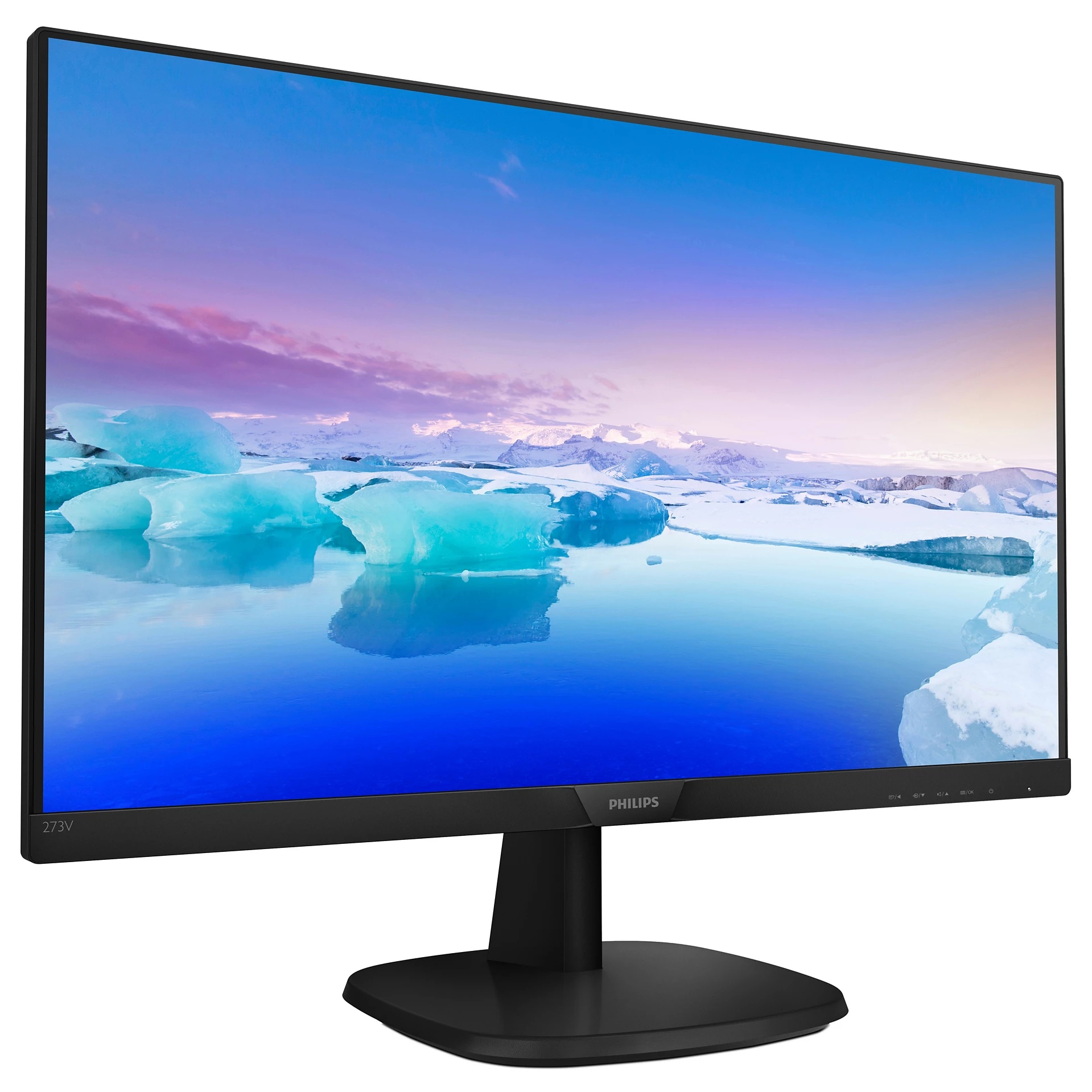 Монитор 27" Philips 273V7QJAB IPS 1920x1080, 75 Гц, 4 мс, 250 кд/м2, 16:9, 1xHDMI, 1xDP, 1x3.5 мм, ч