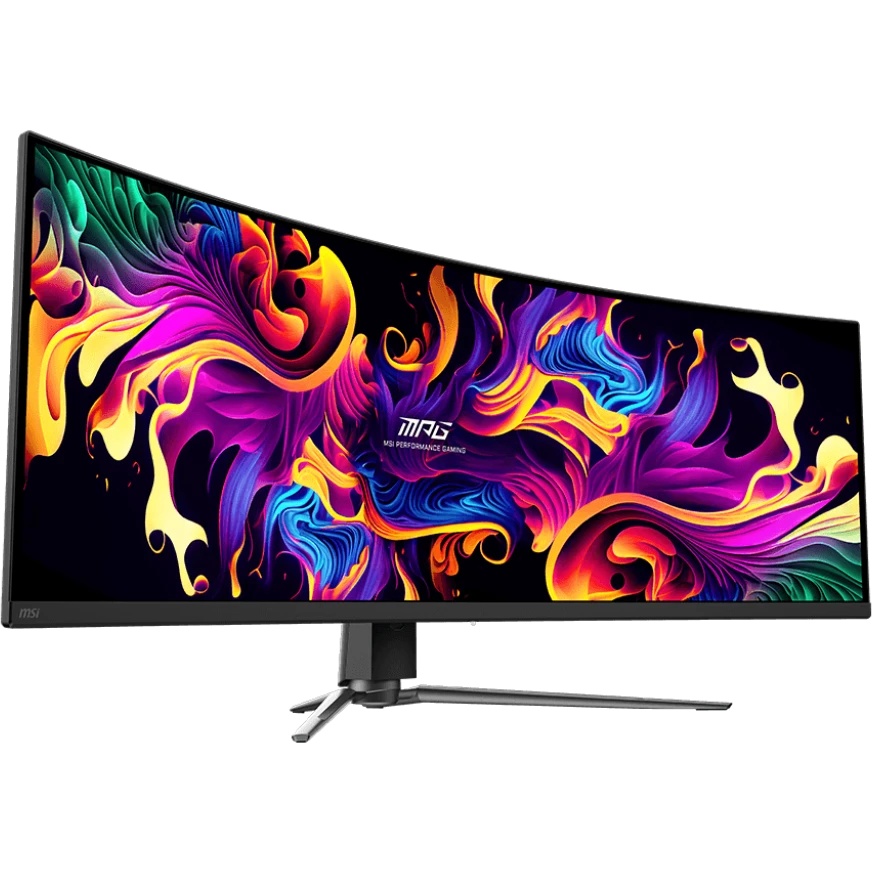 Монитор 49" MSI MPG 491CQP QD OLED 5120x1440, 144 Гц, 0.03 мс, 32:9, 250 кд/м², 2xHDMI, 1хDP, 1хUSB-