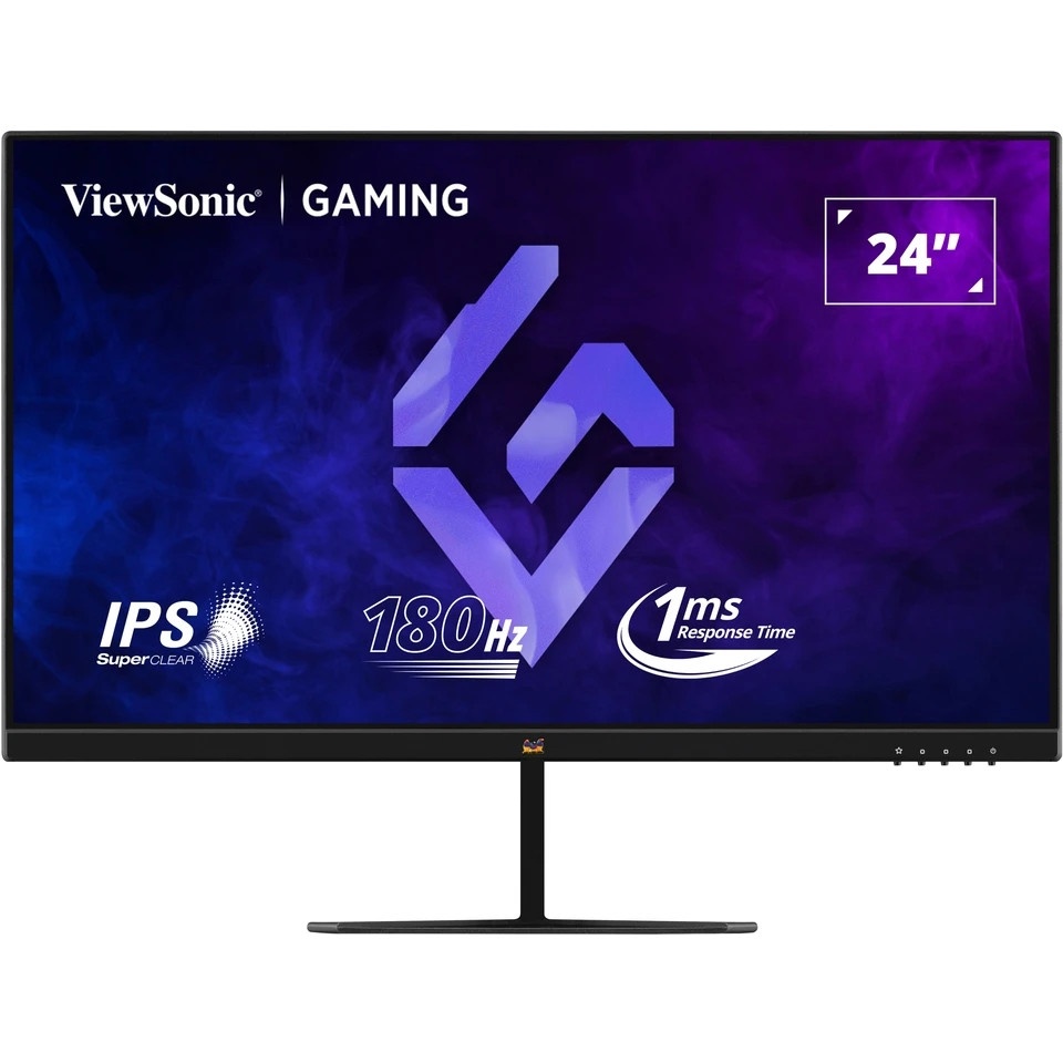 Монитор 23.8" ViewSonic VX2479-HD-PRO IPS 1920x1080, 180 Гц, 1 мс, 16:9, 250 кд/м², 2xHDMI, 1xDP, че