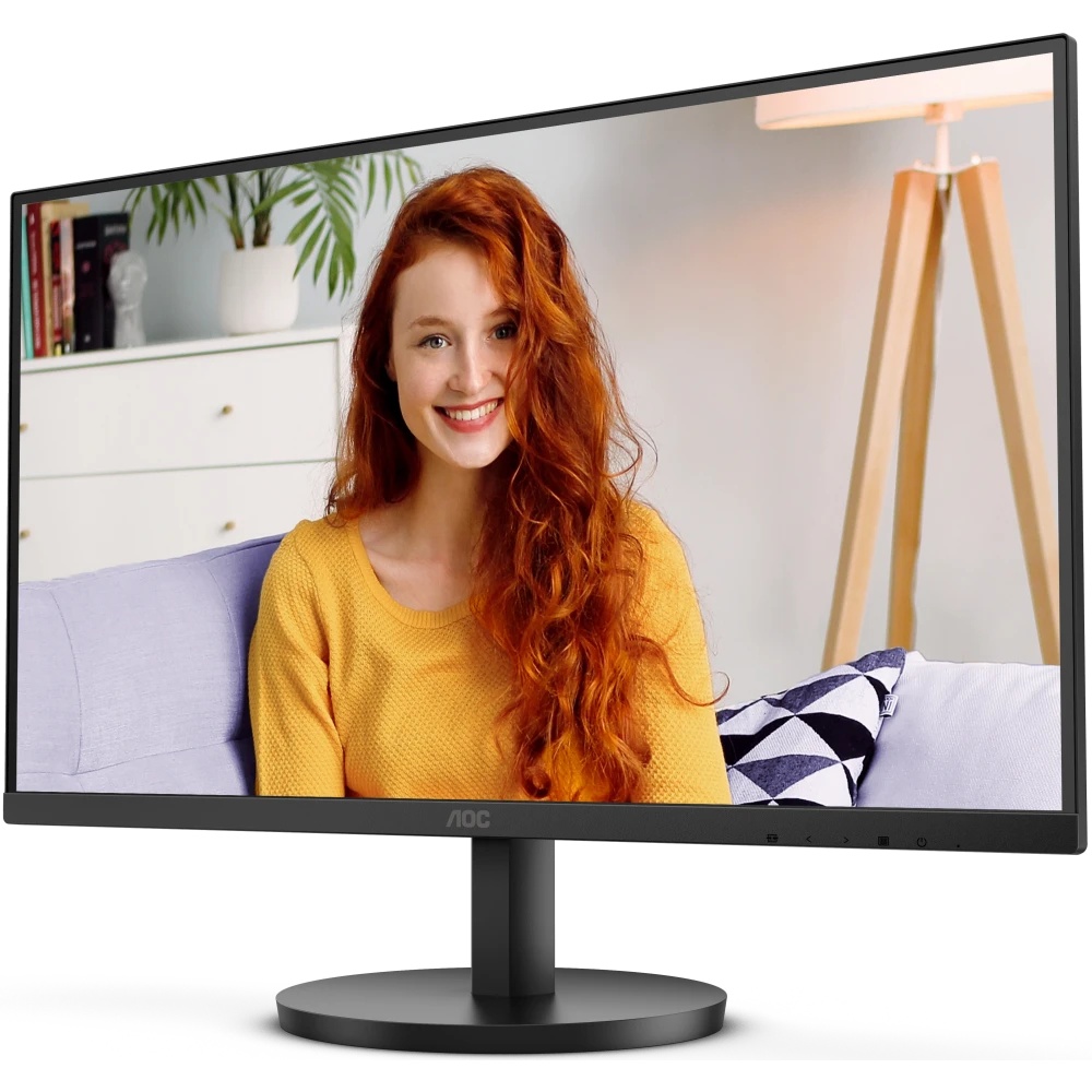 Монитор 27" AOC U27B3A IPS 3840x2160, 60 Гц, 4 мс, 16:9, 350 кд/м², 1xDP, 2xHDMI, 1000:1, черный