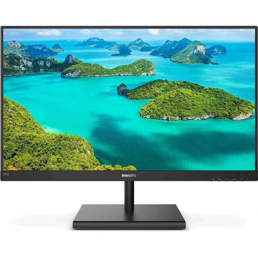Монитор 27" Philips 275E1S IPS 2560x1440, 75 Гц, 4 мс, 250 кд/м2, 16:9, 1xHDMI, 1xDP, выход на наушн