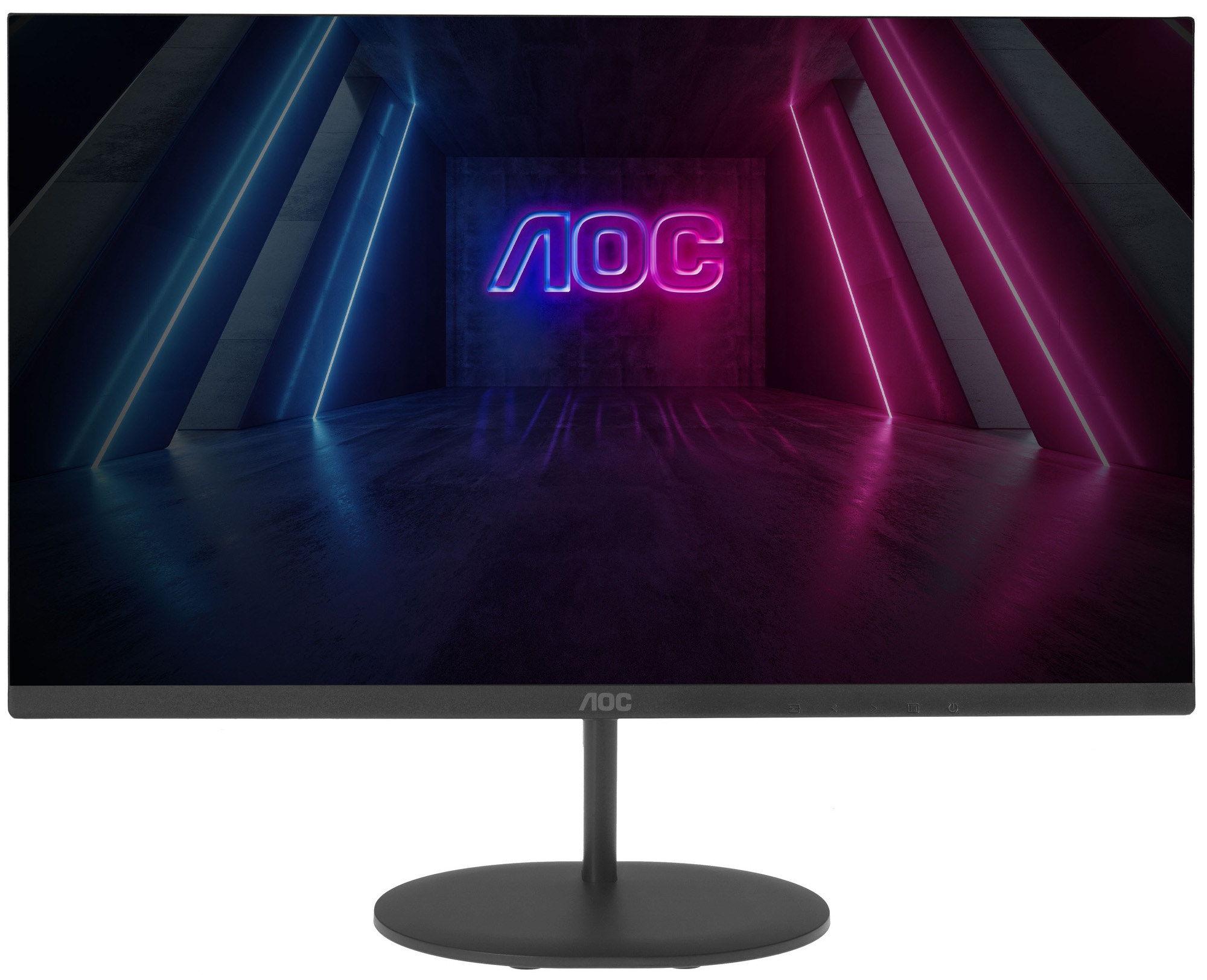 Монитор 23.8" AOC Value Line Q24V4EA IPS 2560x1440, 75 Гц, 4 мс, 16:9, 250 кд/м2, 1xHDMI, 1xDP, выхо