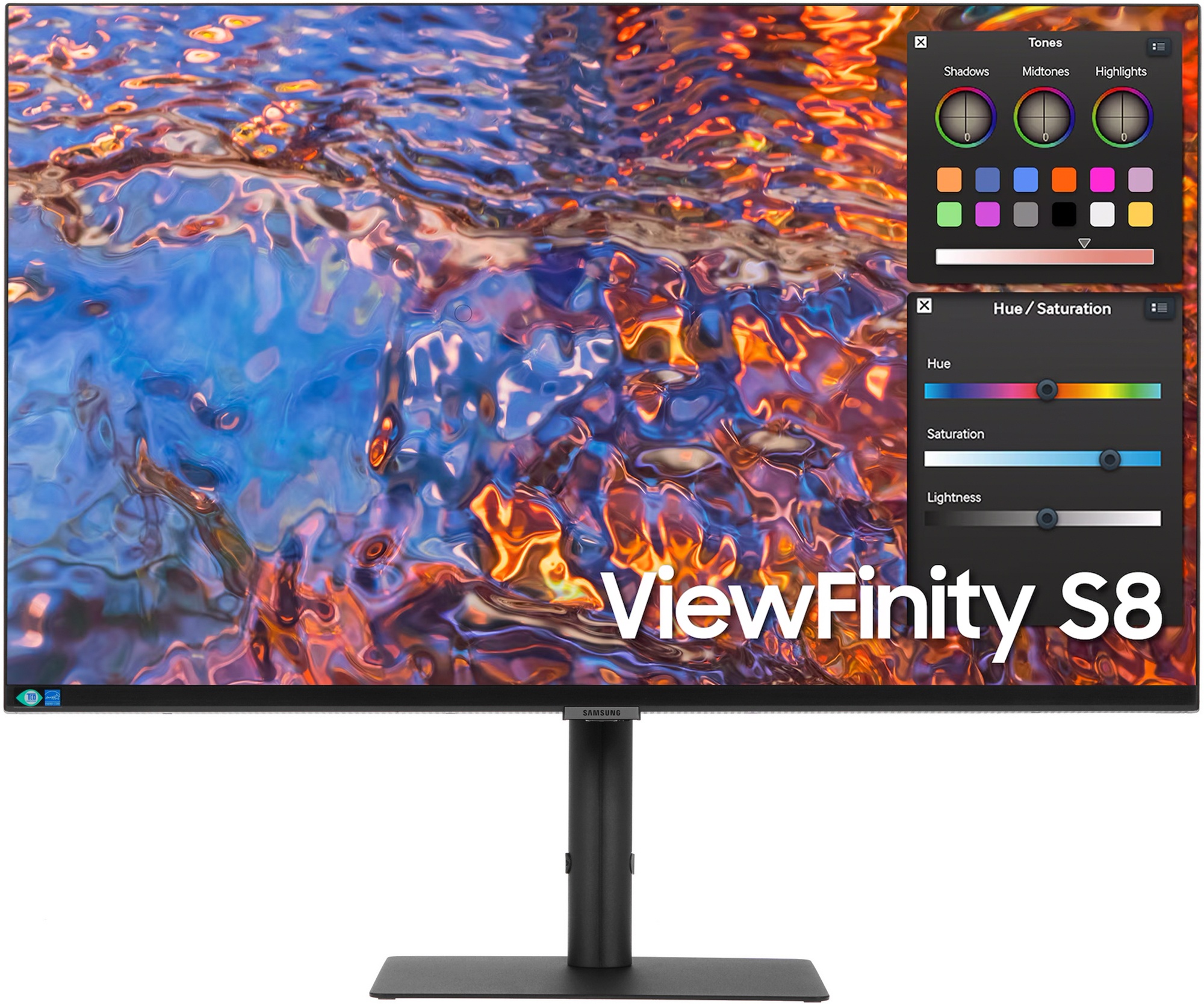 Монитор 32" Samsung S32B800PXI IPS 3840x2160, 60 Гц, 5 мс, 16:9, 350 кд/м2, 1xHDMI, 1xDP, черный