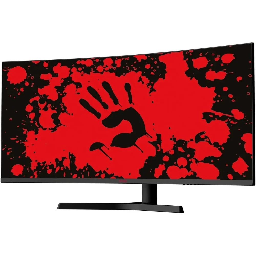 Монитор 34" BLOODY MN340W VA 3440x1440, 180 Гц, 1 мс, 21:9, 300 кд/м², 1xHDMI, 1xDP, 2xUSB, 1xUSB-C,