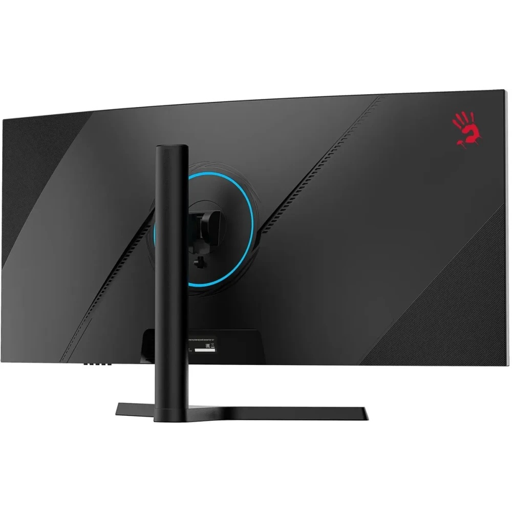 Монитор 34" BLOODY MN340W VA 3440x1440, 180 Гц, 1 мс, 21:9, 300 кд/м², 1xHDMI, 1xDP, 2xUSB, 1xUSB-C,