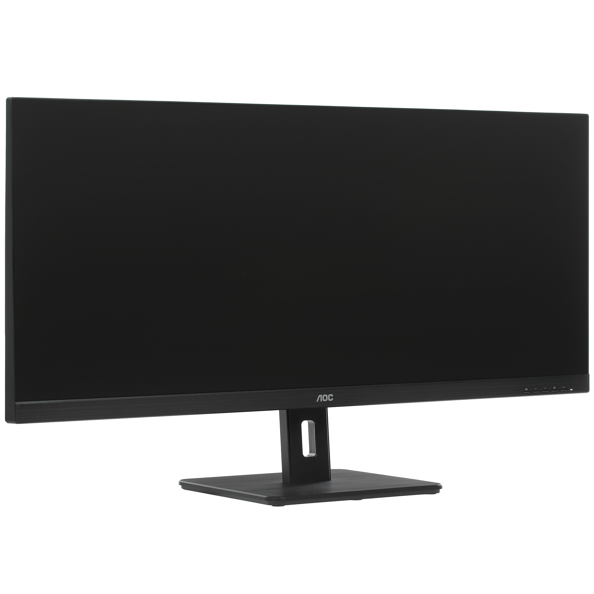Монитор 34" AOC U34E2M VA 3440x1440, 100 Гц, 4 мс, 21:9, 300 кд/м2, 2xHDMI, 1xDP, 1x3.5 мм, черный