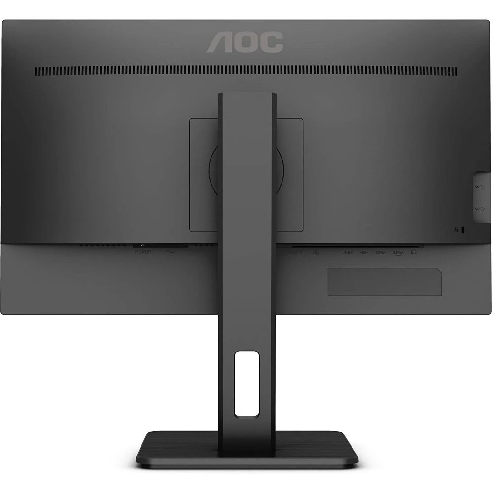 Монитор 23.8" AOC 24P2Q IPS 1920x1080, 75 Гц, 4 мс, 16:9, 250 кд/м2, 1xHDMI, 1xDP, 1x3.5 мм, черный