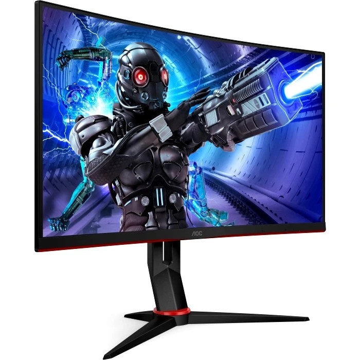 Монитор 31.5" AOC C32G2ZE/BK VA 1920x1080, 240 Гц, 4 мс, 16:9, 300 кд/м2, 2xHDMI, 1xDP, изогнутый, ч