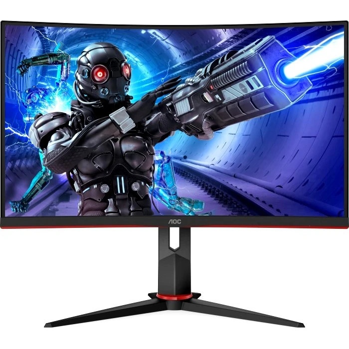 Монитор 31.5" AOC C32G2ZE/BK VA 1920x1080, 240 Гц, 4 мс, 16:9, 300 кд/м2, 2xHDMI, 1xDP, изогнутый, ч