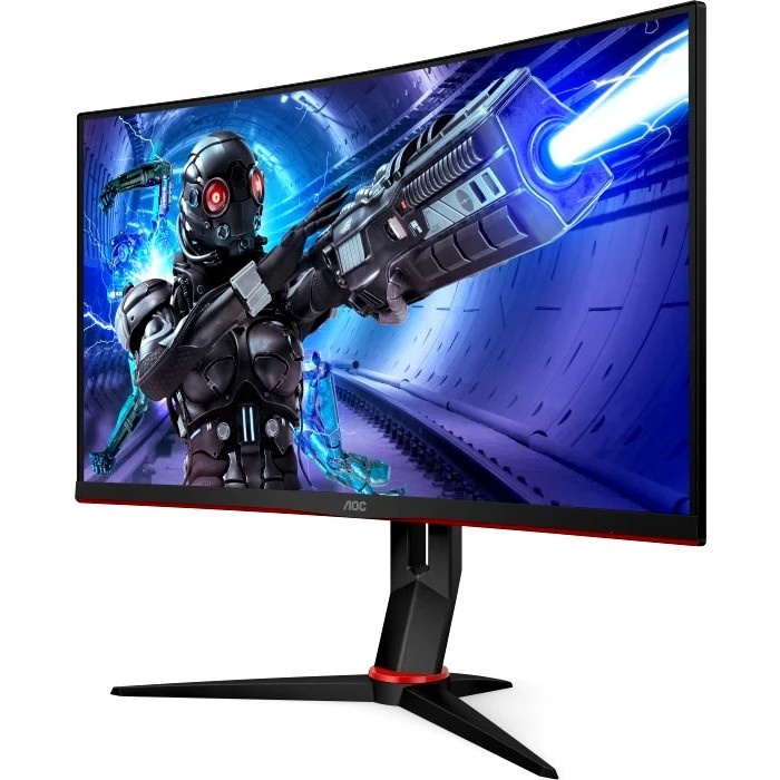 Монитор 31.5" AOC C32G2ZE/BK VA 1920x1080, 240 Гц, 4 мс, 16:9, 300 кд/м2, 2xHDMI, 1xDP, изогнутый, ч