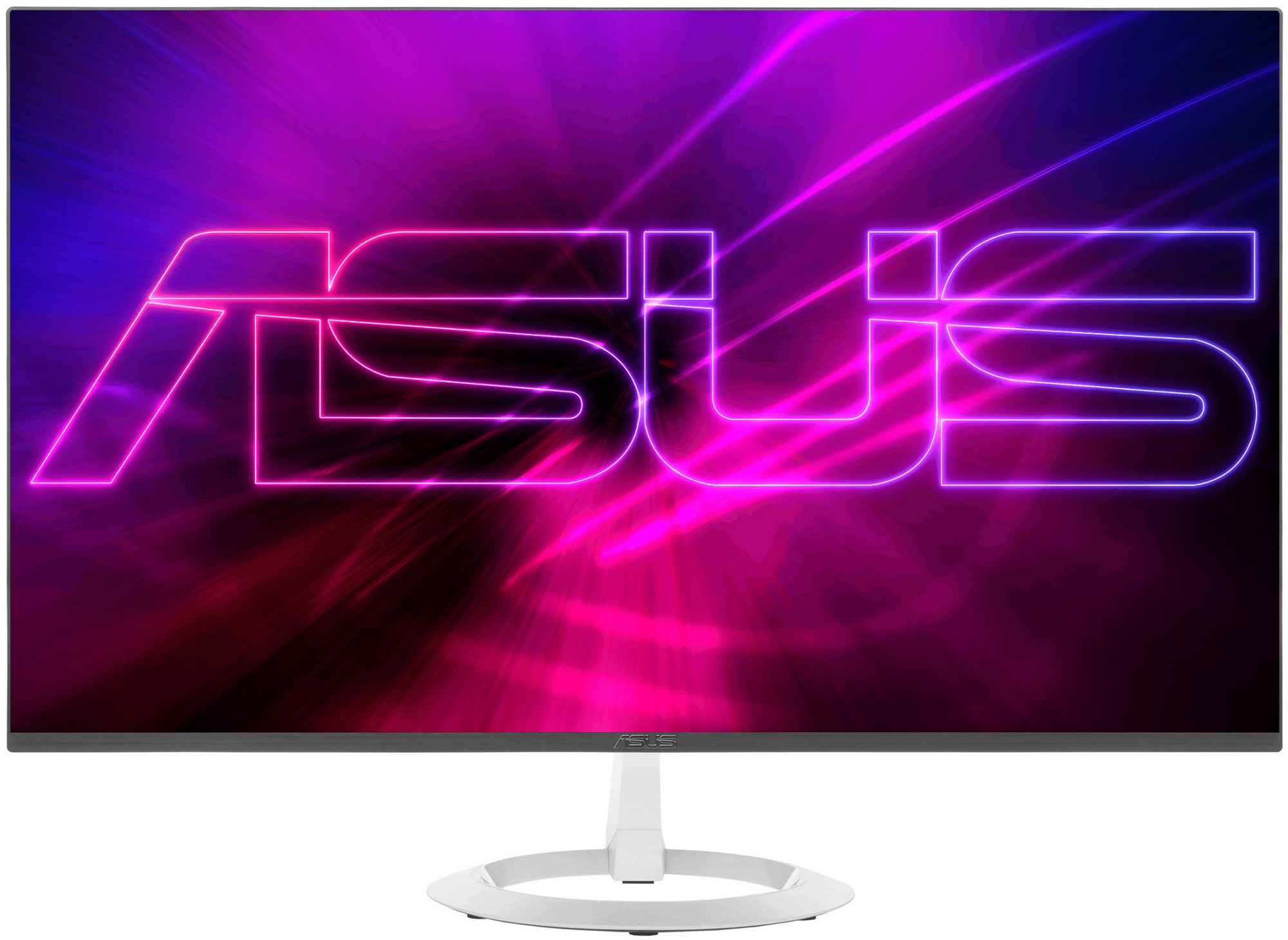 Монитор 27" ASUS VZ27EHF-W IPS 1920x1080, 100 Гц, 1 мс, 16:9, 250 кд/м2, 1xHDMI, черный/белый