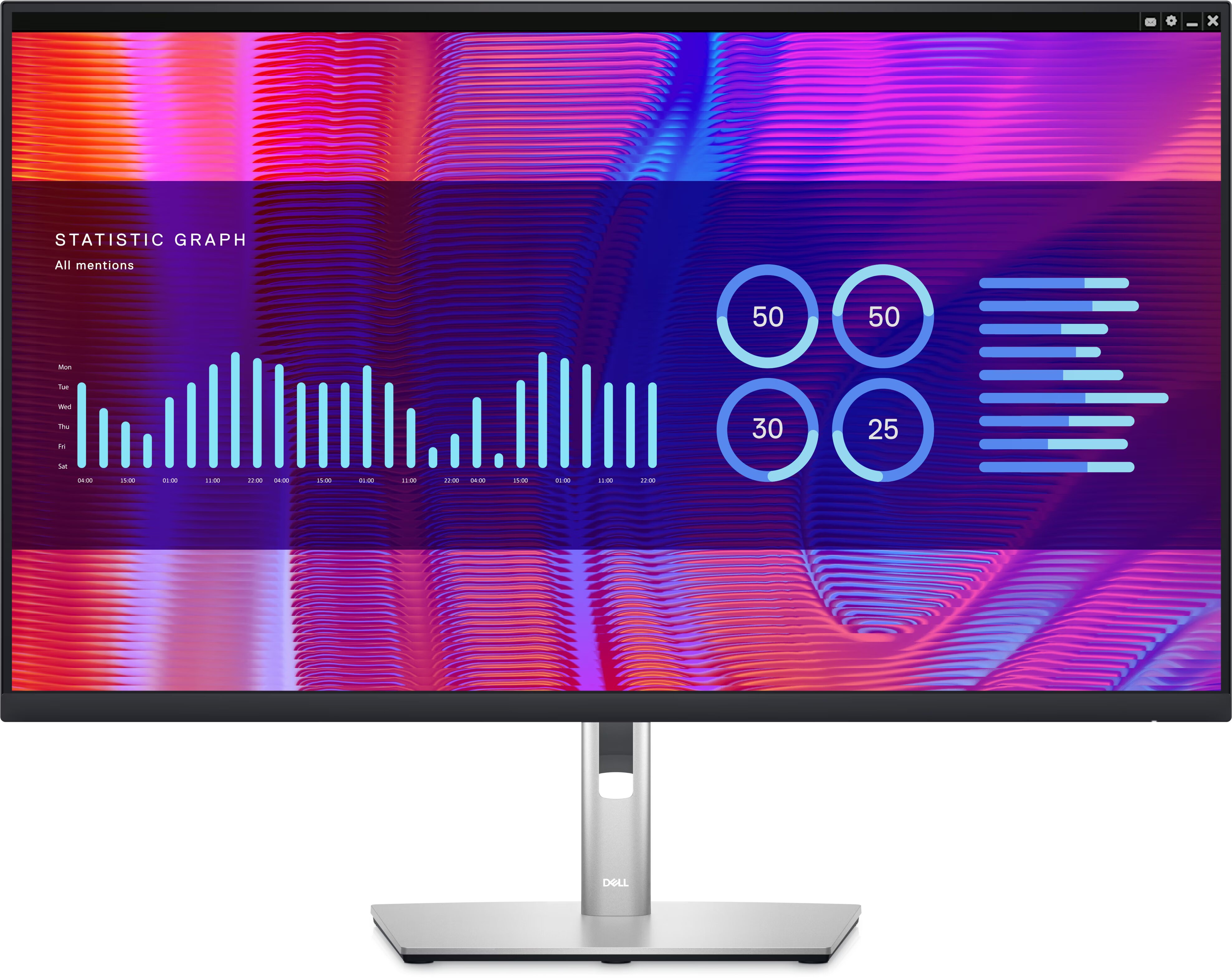 Монитор Dell 31.5" P3223DE CD S/BK (VA; 16:9; 350 cd/m2; 1000:1; 2560x1440; 5ms; 178/178; 2xDP; HDMI
