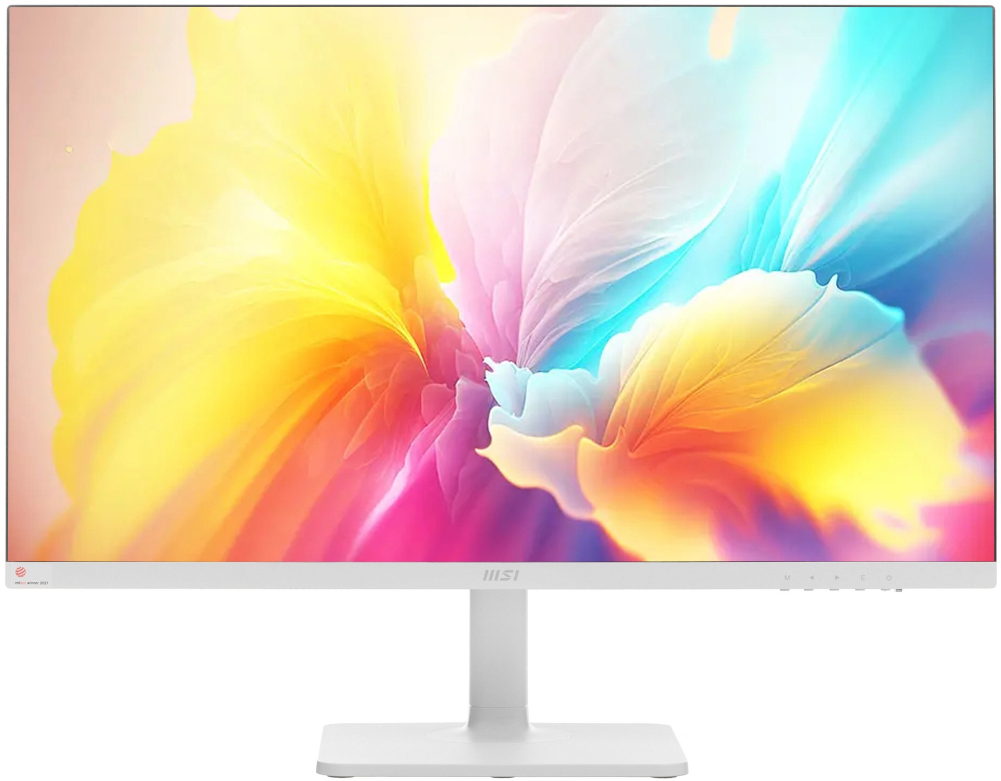 Монитор 27" MSI Modern MD272QXPW White (IPS, 2560x1440, HDMI+DP+Type C, 4 ms, 178°/178°, 400 cd/m, 1
