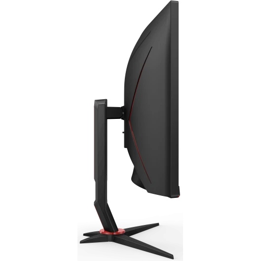 Монитор 34" AOC CU34G2XP, VA 3440x1440, 180 Гц, 1 мс, 21:9, 400 кд/м², 2xHDMI, 2xDP, 2x4 Вт, изогнут