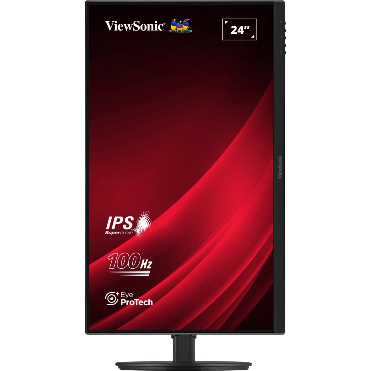 Монитор 23.8" Viewsonic VA2408-HDJ IPS 1920x1080, 100 Гц, 5 мс, 16:9, 250 кд/м², 1xHDMI, 1xDP, 1xVGA