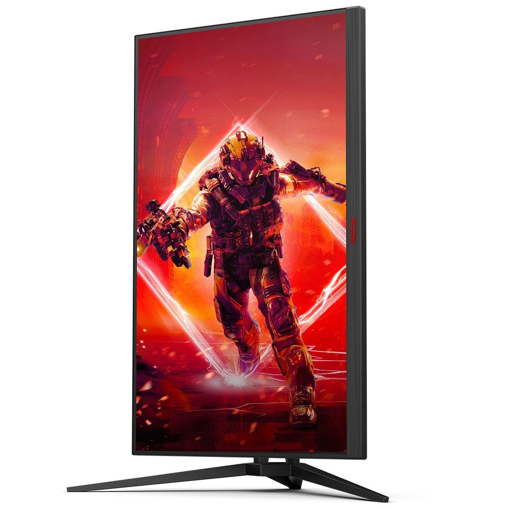 Монитор 27" AOC AG275QXN VA 2560x1440, 165 Гц, 1 мс, 16:9, 400 кд/м2, 2xHDMI, 1xDP, USB, 1x3.5 мм, ч