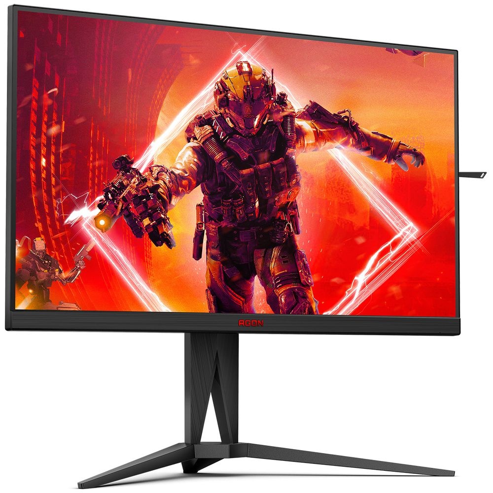 Монитор 27" AOC AG275QXN VA 2560x1440, 165 Гц, 1 мс, 16:9, 400 кд/м2, 2xHDMI, 1xDP, USB, 1x3.5 мм, ч