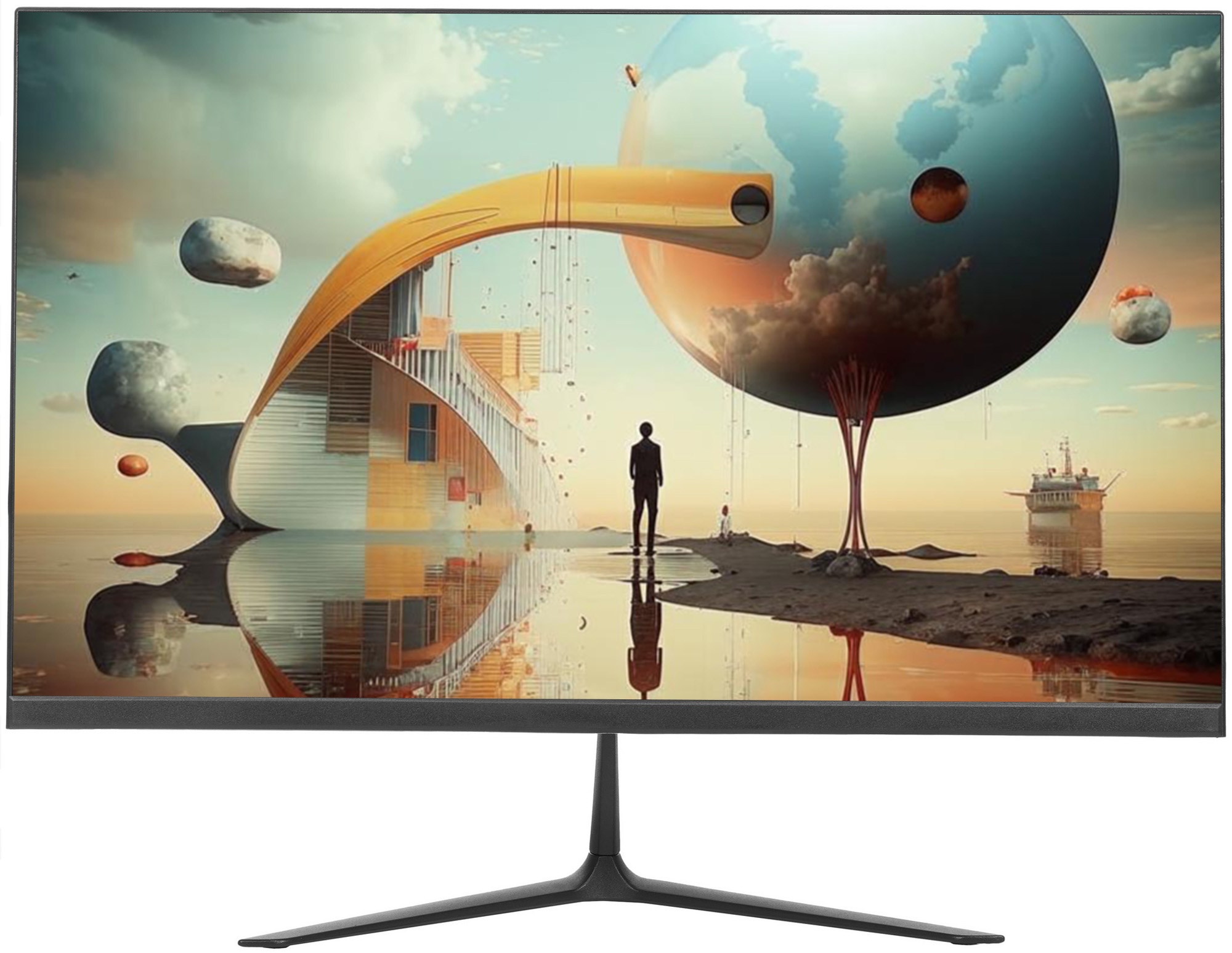 Монитор 23.8" Lime T238 IPS 1920x1080, 144 Гц, 5 мс, 16:9, 250 кд/м², 1xHDMI, 1xDP, 1xUSB, 1x3.5 мм,
