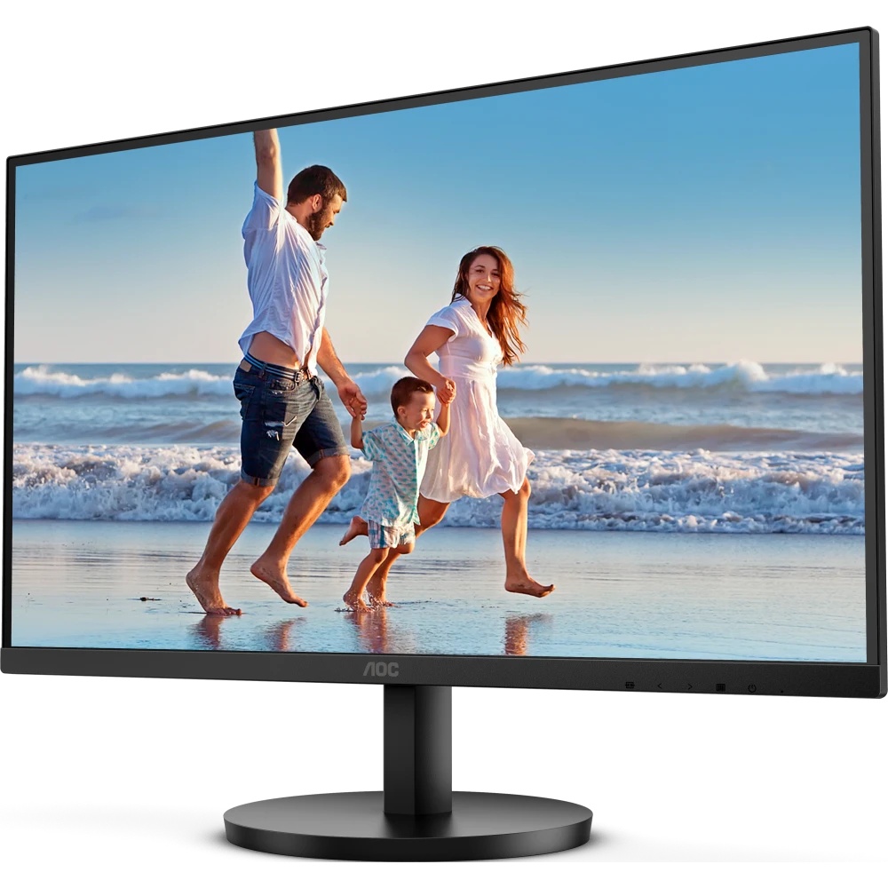 Монитор 27" AOC Q27B3MA VA 2560x1440, 75 Гц, 4 мс, 16:9, 250 кд/м2, 2хHDMI, 1хDP, выход на наушники,