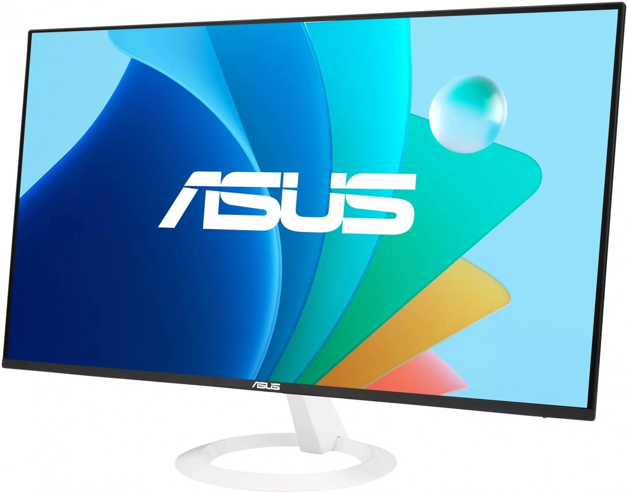Монитор 23.8" ASUS VZ24EHF-W IPS 1920x1080, 100 Гц, 1 мс, 16:9, 250 кд/м2, 1xHDMI, черный/белый