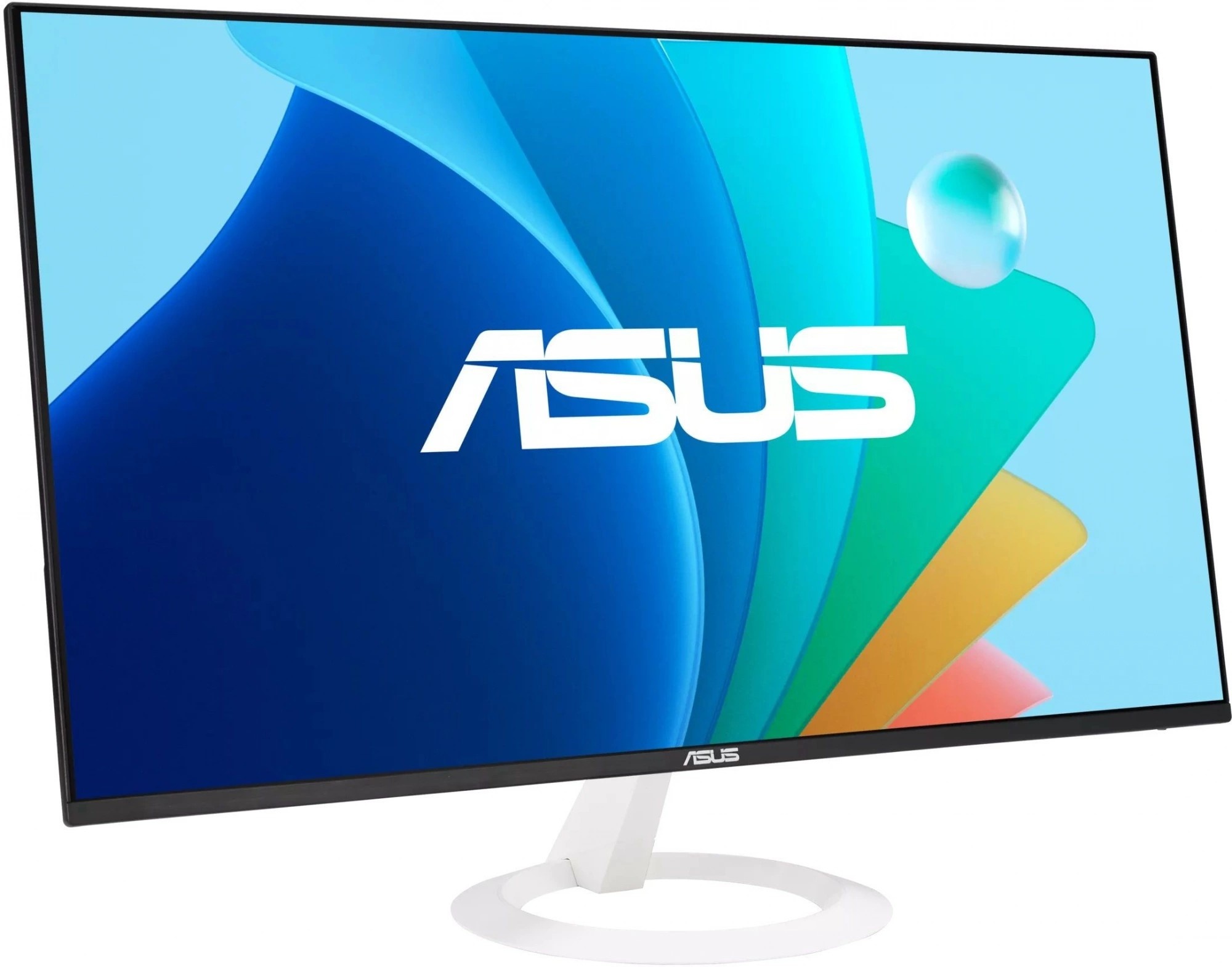 Монитор 23.8" ASUS VZ24EHF-W IPS 1920x1080, 100 Гц, 1 мс, 16:9, 250 кд/м2, 1xHDMI, черный/белый