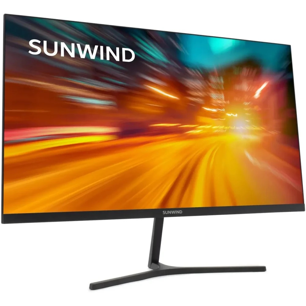 Монитор 23.8" SunWind SM-24FI401 IPS 1920x1080, 180 Гц, 1 мс, 16:9, 250 кд/м², 1xVGA, 1xHDMI, 1xDP,