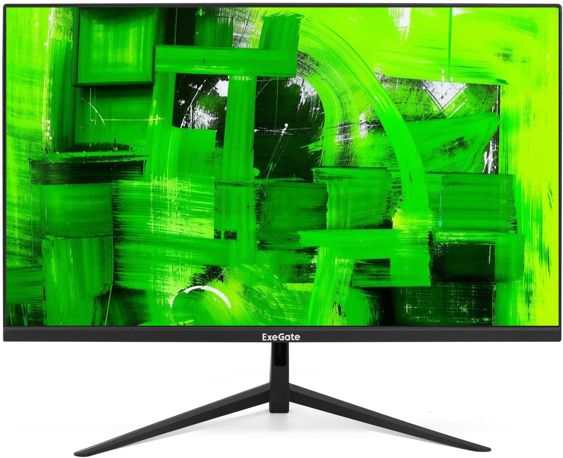 Монитор 27" ExeGate EZ2707TA ProSmart IPS 1920x1080, 75 Гц, 5 мс, 16:9, 250 кд/м², 1xHDMI, 1xVGA, 1x