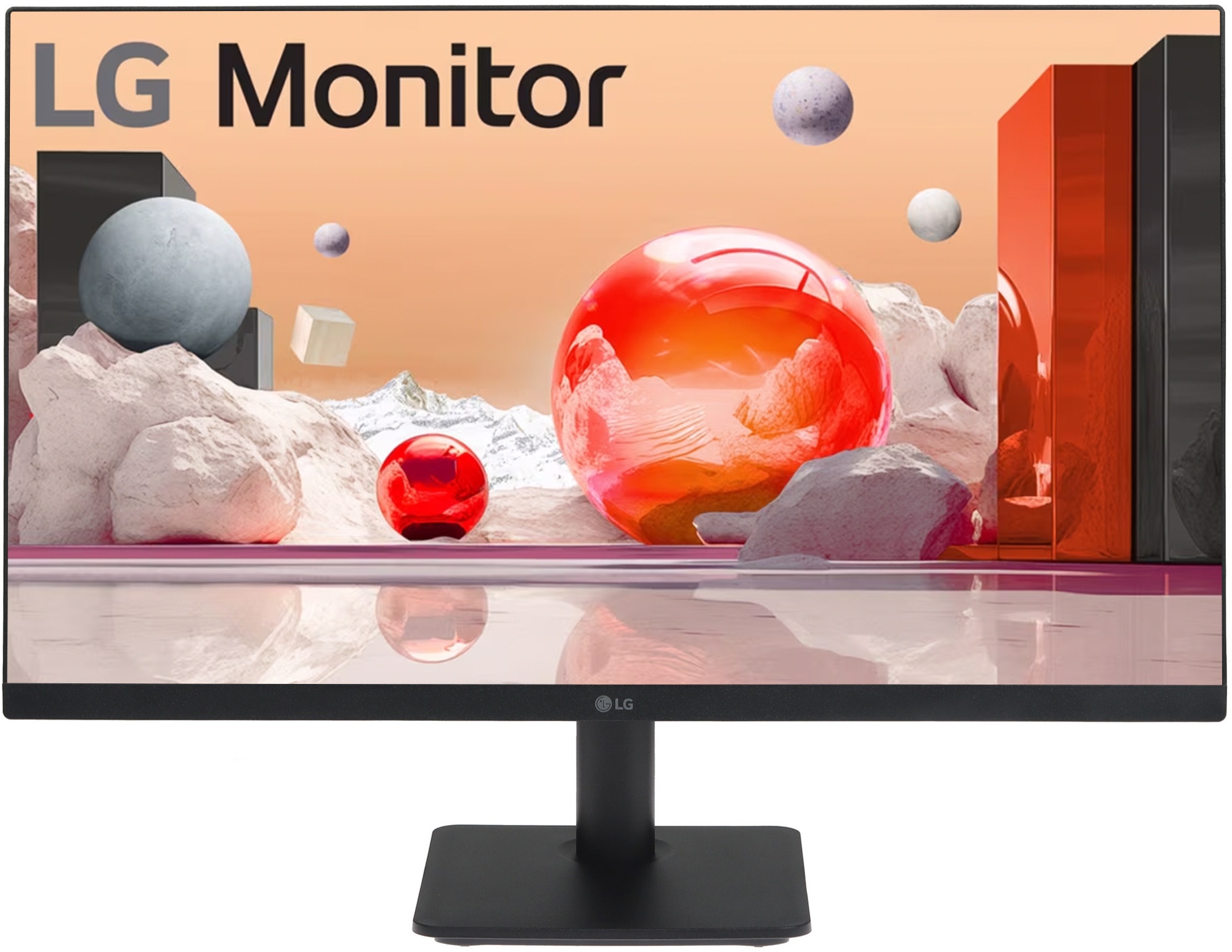 Монитор 24.5" LG 25MS500-B IPS 1920x1080, 100 Гц, 5 мс, 16:9, 250 кд/м2, 2xHDMI, 1x3.5 мм, черный