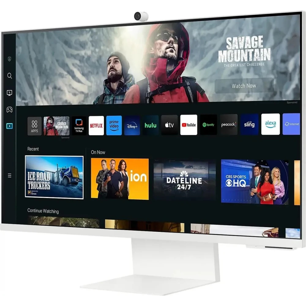 Монитор 32" Samsung M8 S32DM801UIXCI VA 3840x2160, 60 Гц, 4 мс, 16:9, 400 кд/м², 1xHDMI, 2xUSB-A, 1x