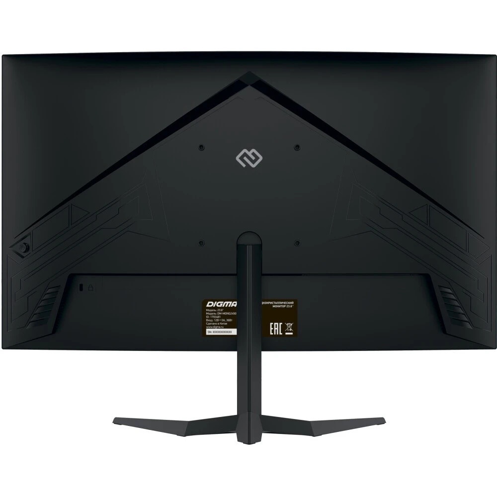 Монитор 23.6" Digma Gaming DM-MONG2450 VA 1920x1080, 165 Гц, 6 мс, 16:9, 250 кд/м2, 2xHDMI, 2хDP, из