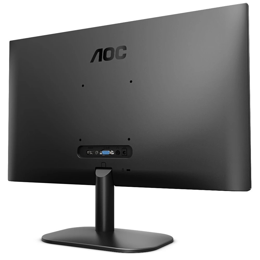 Монитор 23.8" AOC 24B2XH IPS 1920x1080, 75 Гц, 4 мс, 16:9, 250 кд/м2, 1xHDMI, 1xVGA, 1x3.5 мм, черны