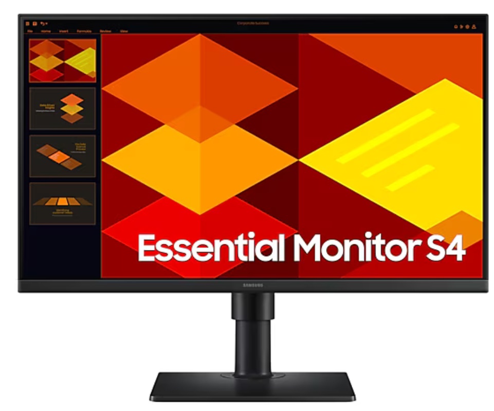 Монитор 24" Samsung LS24D400GAIXCI IPS 1920x1080, 100 Гц, 5 мс, 16:9, 250 кд/м2, 2xHDMI, 1хDP, 2хUSB