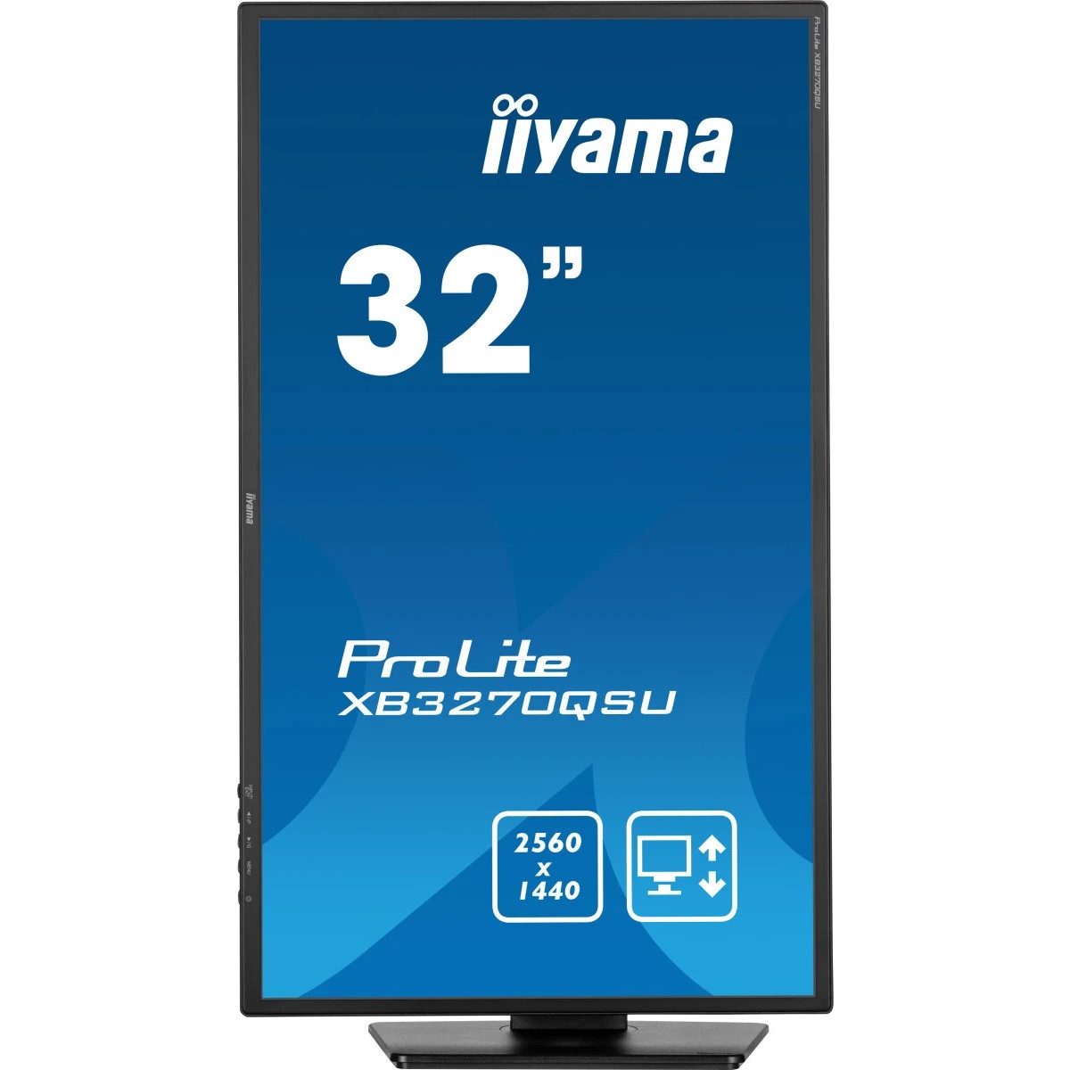 Монитор Iiyama 31.5" ProLite XB3270QSU-B1 черный IPS 3ms 16:9 HDMI M/M матовая HAS Piv 1200:1 250cd