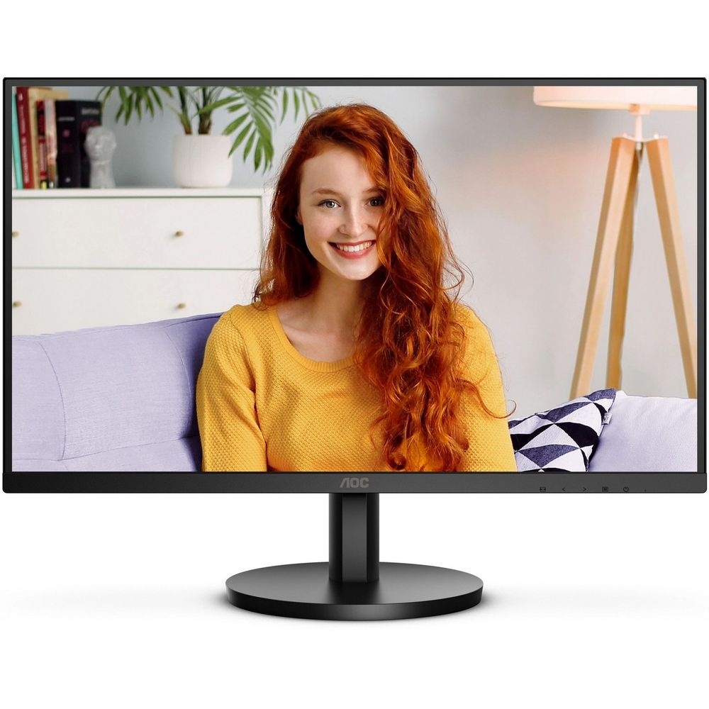 Монитор 27" AOC U27B3M VA 3840x2160, 60 Гц, 4 мс, 16:9, 300 кд/м², 1xHDMI, 1xDP, 3500:1, HDR400, чер