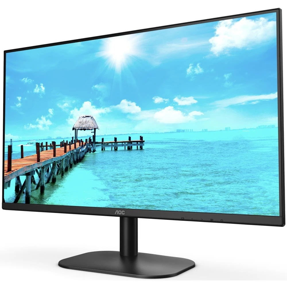 Монитор 27" AOC 27B2DM, VA 1920x1080, 75 Гц, 4 мс, 16:9, 250 кд/м², 1xHDMI, 1xDVI-D, 1xVGA, 1x3.5 мм
