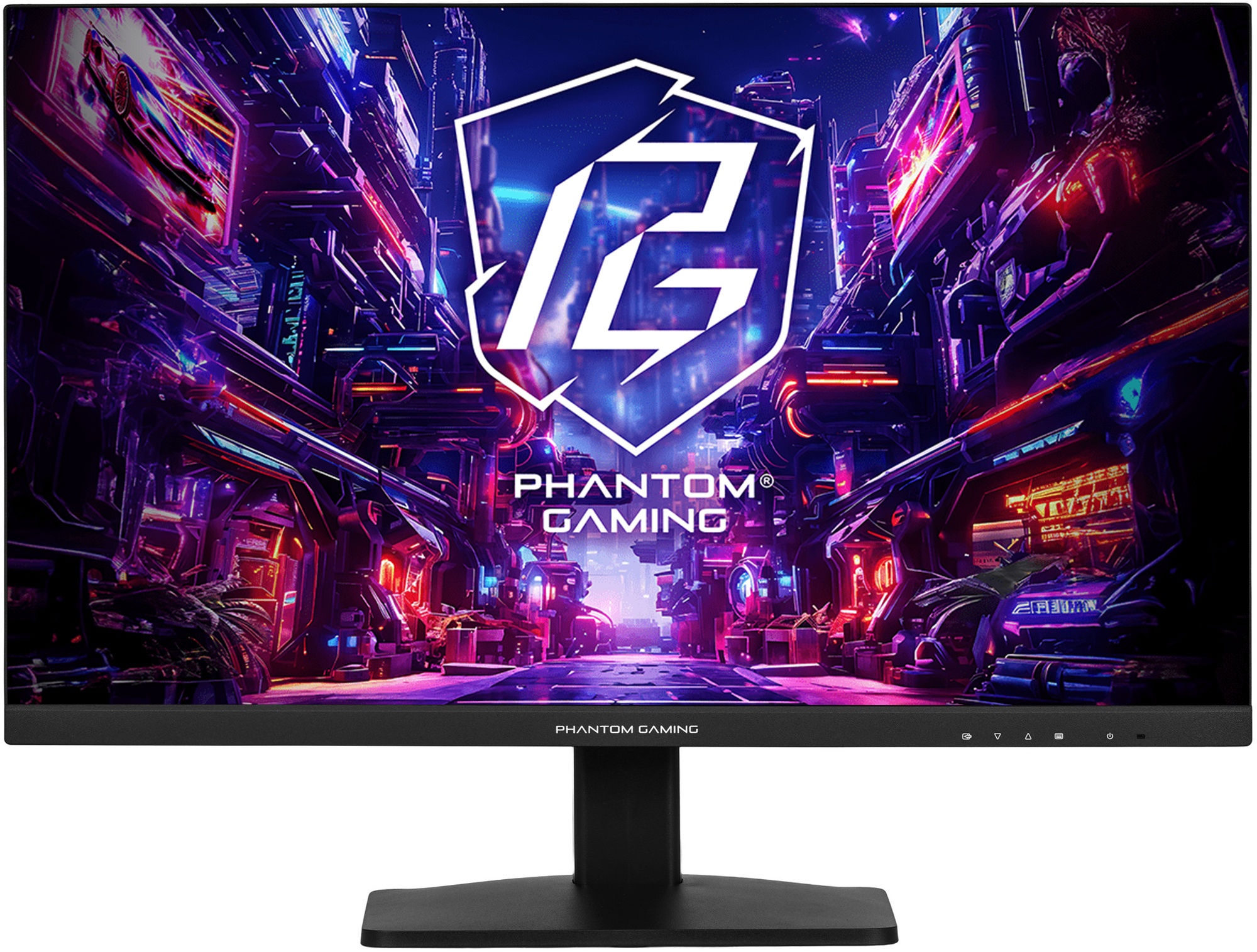 Монитор 27" Asrock PG27QFT1B IPS 2560x1440, 180 Гц, 1 мс, 16:9, 400 кд/м2, 2xHDMI, 1хDP, черный.