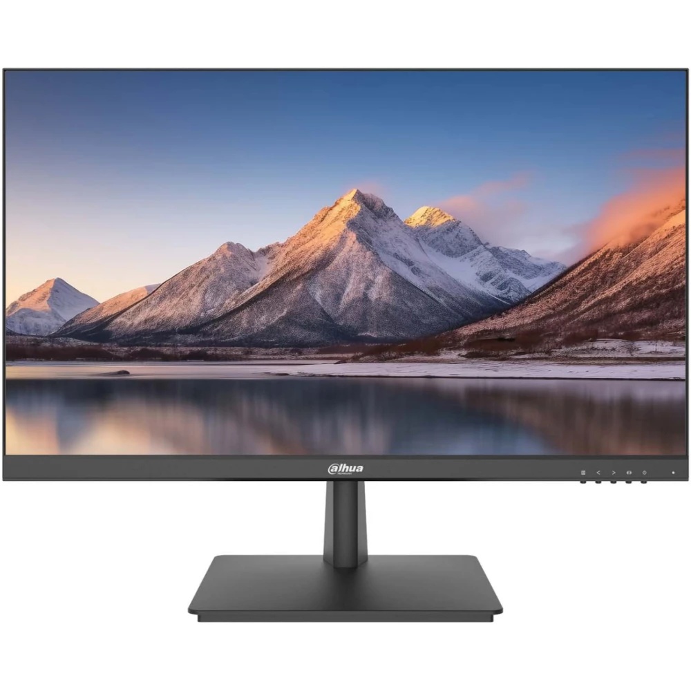 Монитор 24" Dahua DHI-LM24-L200N VA 1920x1080, 75 Гц, 5 мс, 16:9, 200 кд/м², 1xHDMI, 1xVGA, VESA 100