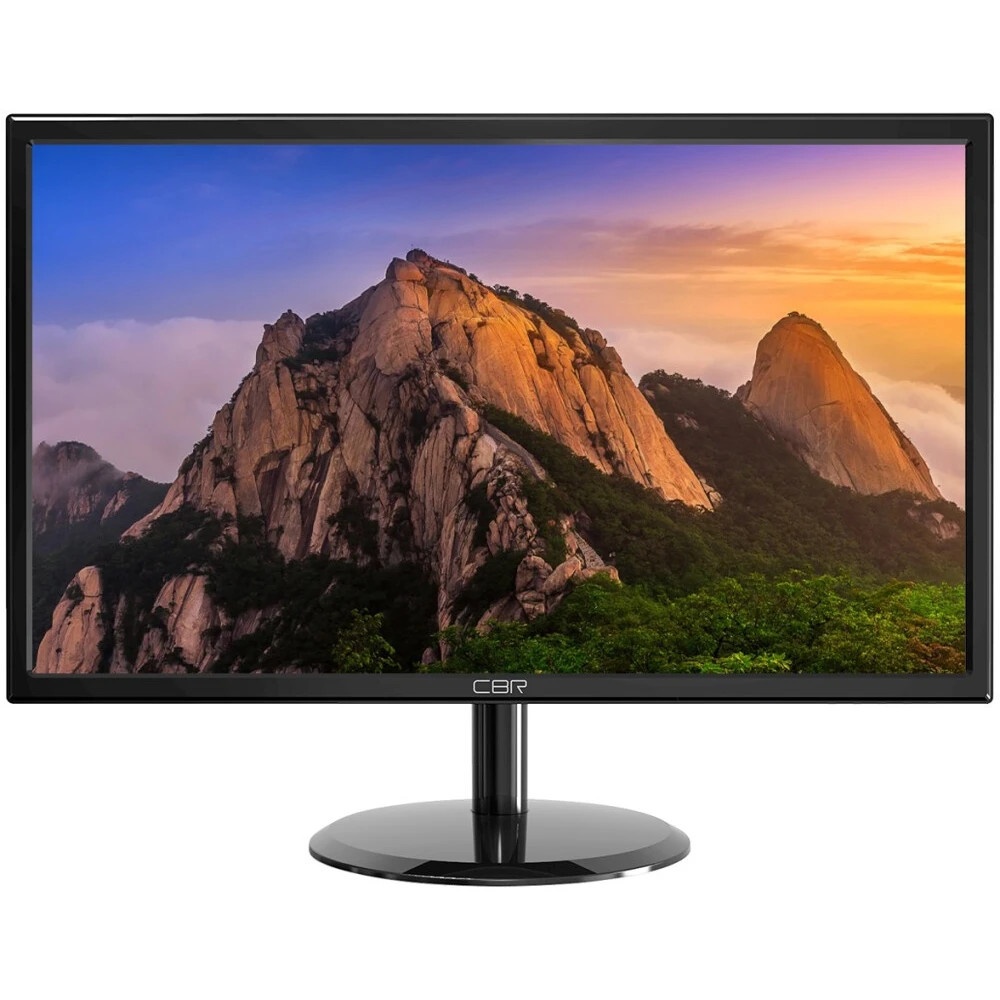Монитор 21.5" CBR MF-2201 VA 1920x1080, 75 Гц, 5 мс, 16:9, 220 кд/м2, 1xHDMI, 1xVGA, черный