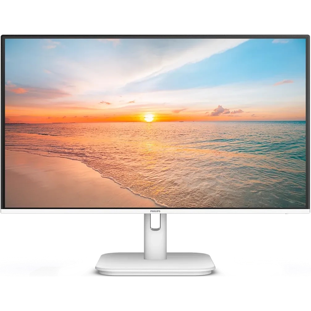 Монитор Philips 23.8" E Line 24E1N1100AW белый IPS LED 16:9 HDMI M/M матовая 250cd 178гр/178гр 1920x