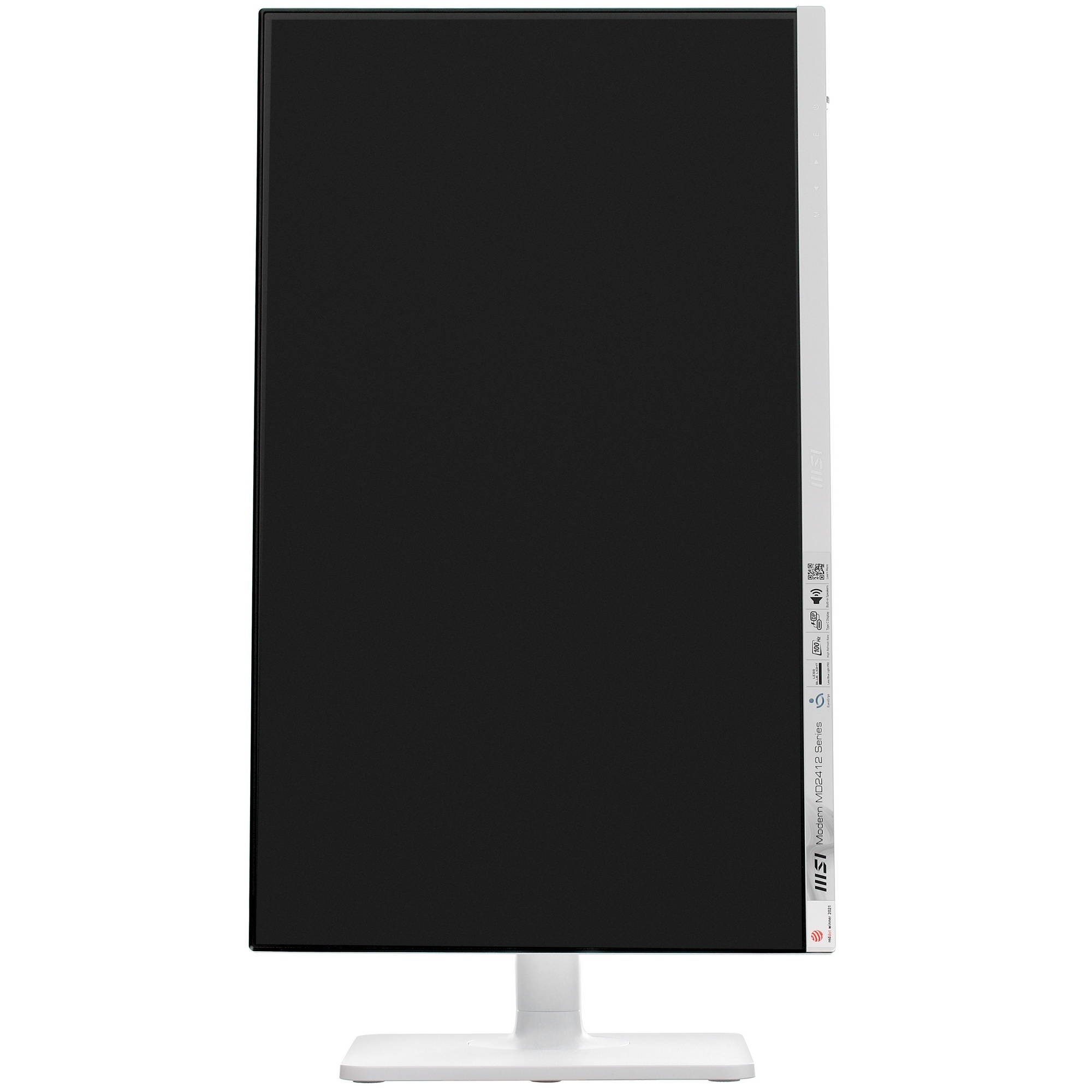 Монитор 23.8" MSI Modern MD2412PW IPS 1920x1080, 100 Гц, 4 мс, 16:9, 300 кд/м2, 1xHDMI, 1xUSB-C, 1x3