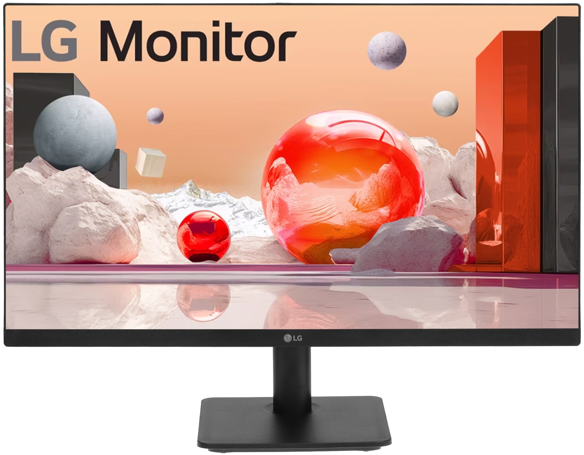 Монитор 23.8" LG 24MS500-B IPS 1920x1080, 100 Гц, 5 мс, 16:9, 250 кд/м2, 2xHDMI, 1x3.5 мм, черный
