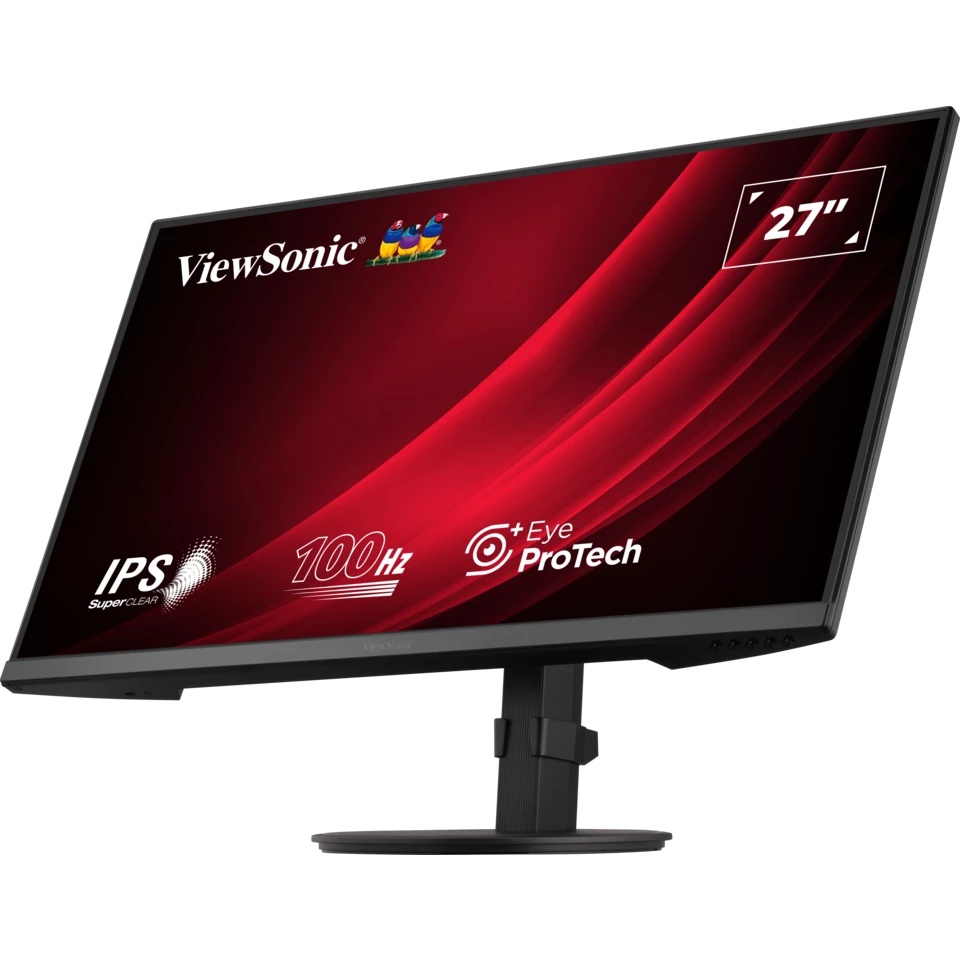 Монитор 27" ViewSonic VA2708-HDJ IPS 1920x1080, 100 Гц, 5 мс, 16:9, 250 кд/м2, 1xHDMI, 1xDP, 1x3.5 м