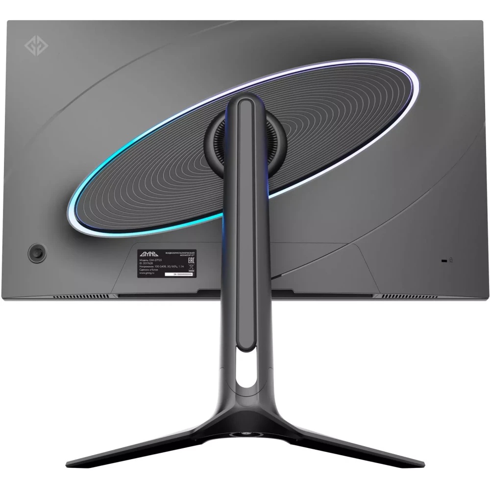 Монитор 27" GMNG Gaming GM-27F23 IPS 3840x2160, 160 Гц, 2 мс, 16:9, 400 кд/м2, 2xHDMI, 2хDP, 1x3.5 м
