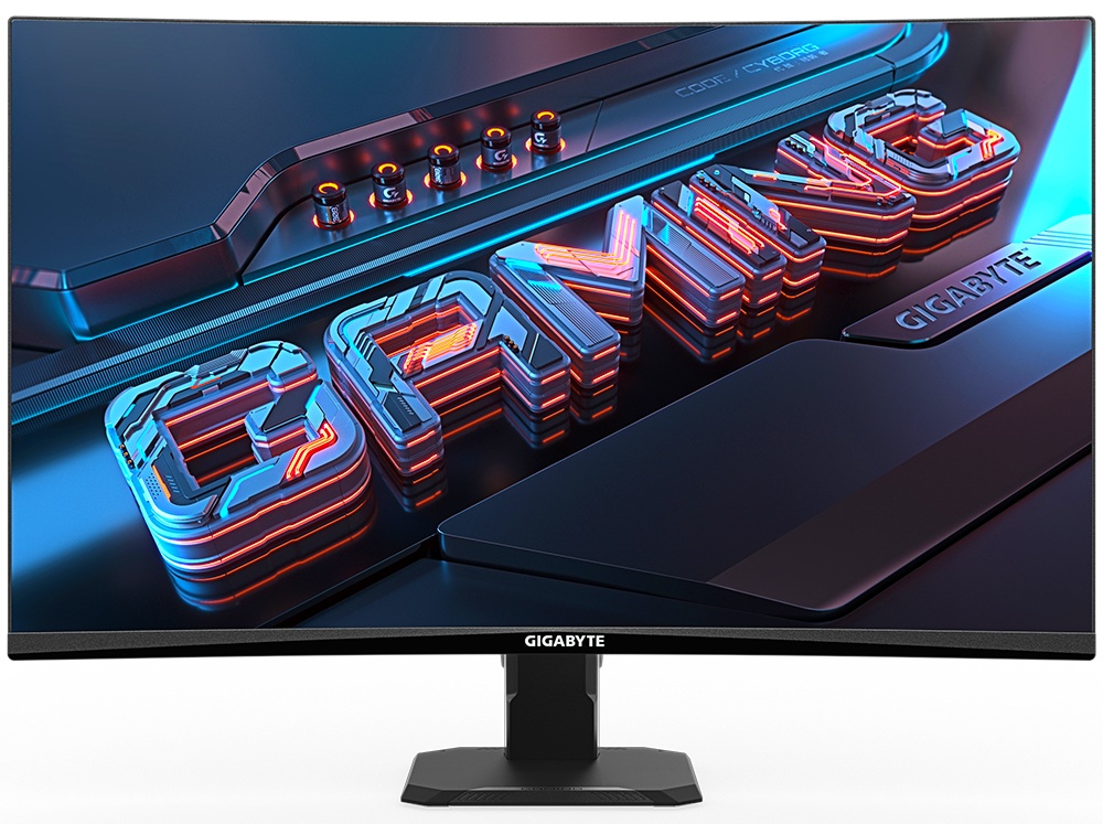 Монитор 27" Gigabyte GS27FC R1500 VA 1920x1080, 180 Гц, 1 мс, 16:9, 250 кд/м², 2xHDMI, 1xDP, 1x3.5 м