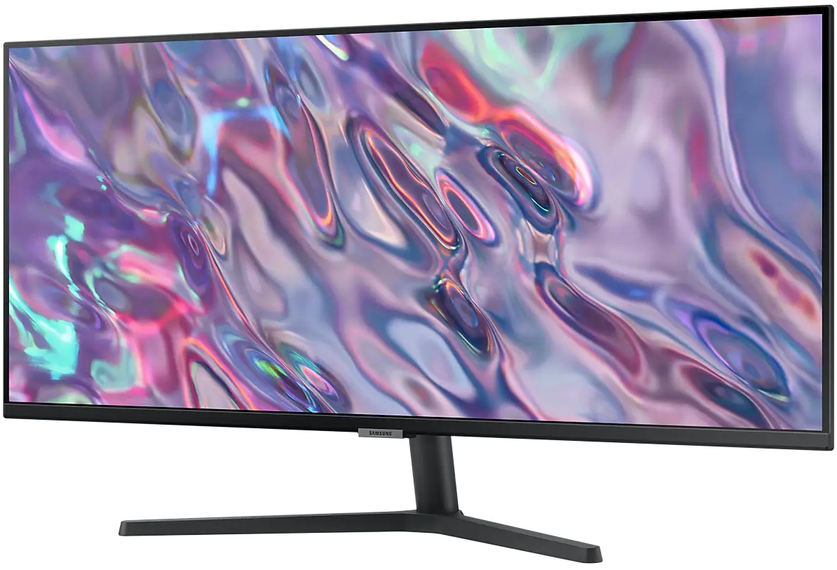 Монитор 34" Samsung ViewFinity S5 S34C500GAIXCI VA 3440x1440, 100 Гц, 5 мс, 21:9, 300 кд/м², 2xHDMI,