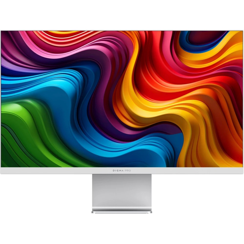 Монитор 27" DIGMA PRO Art M IPS 5120x2880, 60 Гц, 5 мс, 16:9, 500 кд/м², 1xHDMI, 1xDP, 2x2 Вт, сереб