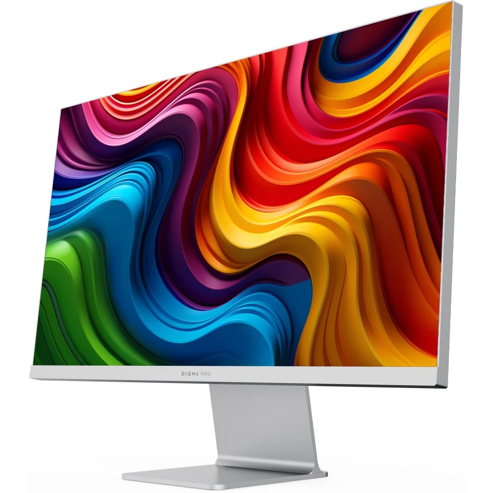 Монитор 27" DIGMA PRO Art M IPS 5120x2880, 60 Гц, 5 мс, 16:9, 500 кд/м², 1xHDMI, 1xDP, 2x2 Вт, сереб