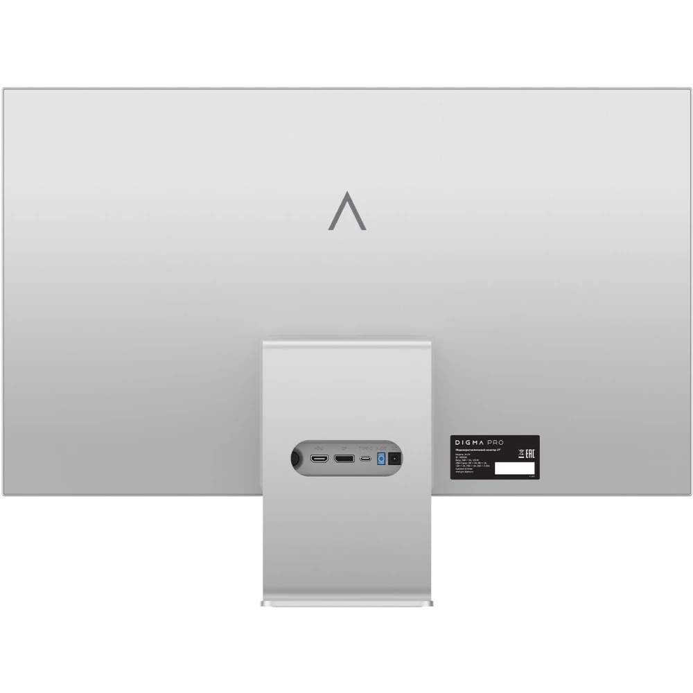 Монитор 27" DIGMA PRO Art M IPS 5120x2880, 60 Гц, 5 мс, 16:9, 500 кд/м², 1xHDMI, 1xDP, 2x2 Вт, сереб